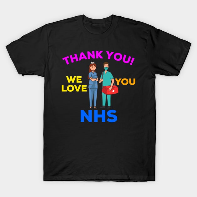 NHS UK Thank You Nhs Unique T Shirt TeePublic